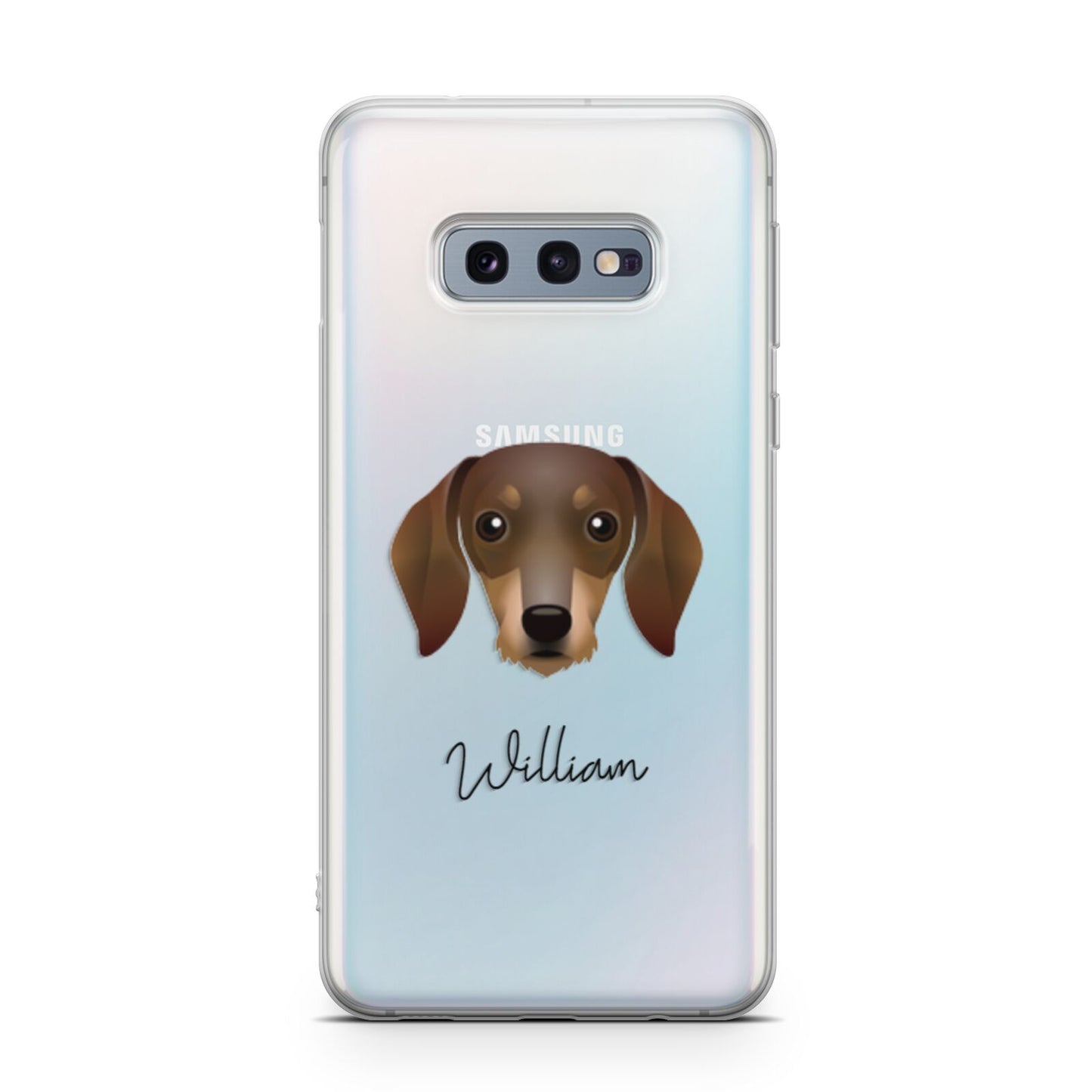 Dachshund Personalised Samsung Galaxy S10E Case