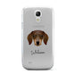 Dachshund Personalised Samsung Galaxy S4 Mini Case
