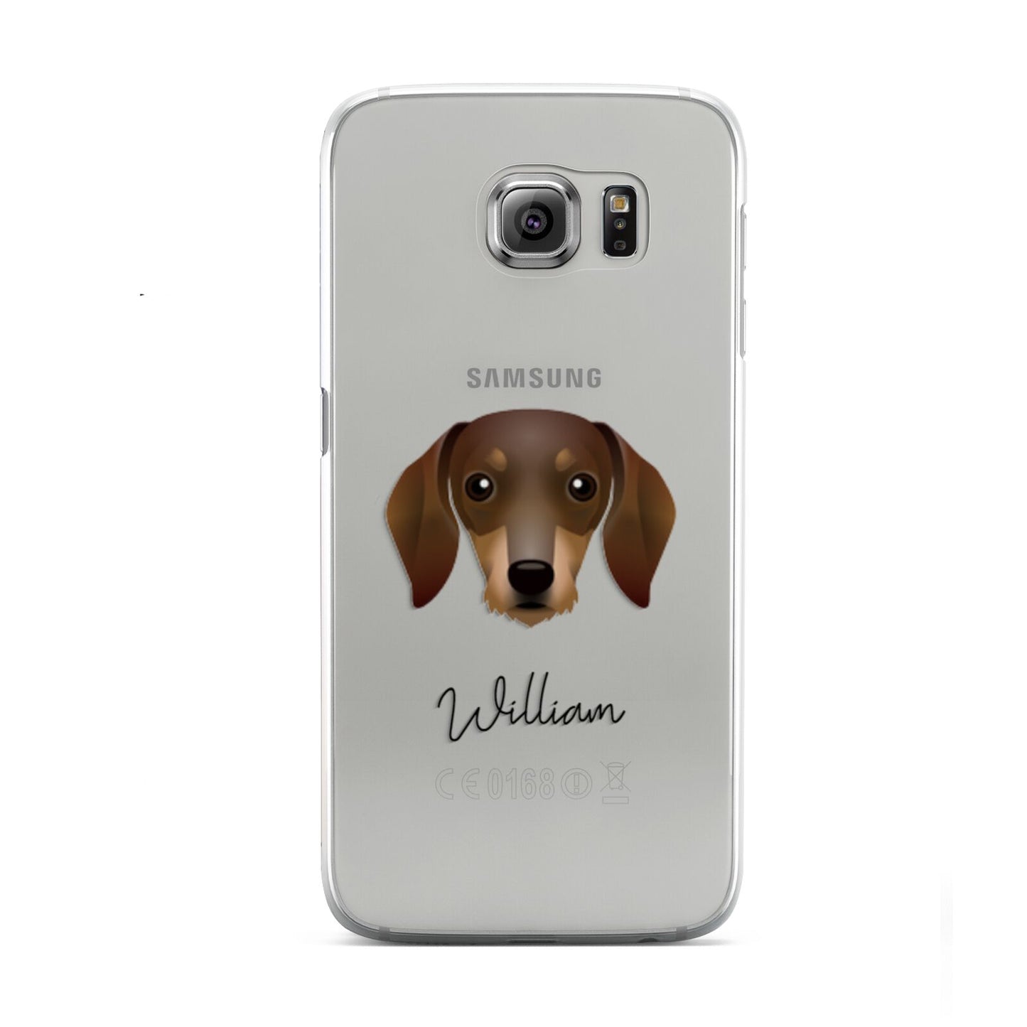Dachshund Personalised Samsung Galaxy S6 Case
