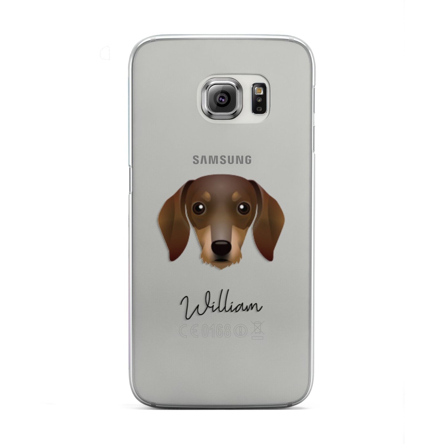 Dachshund Personalised Samsung Galaxy S6 Edge Case