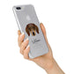 Dachshund Personalised iPhone 7 Plus Bumper Case on Silver iPhone Alternative Image