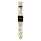Daisies Apple Watch Strap with Silver Hardware