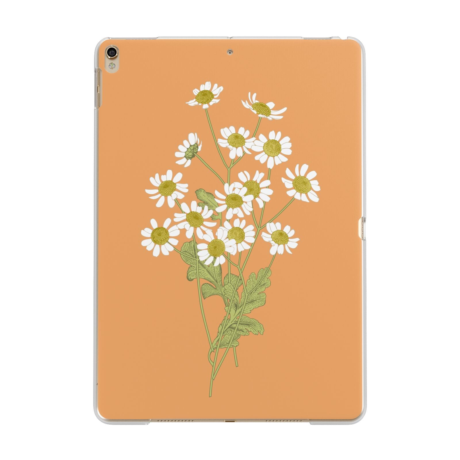 Daisies Apple iPad Gold Case