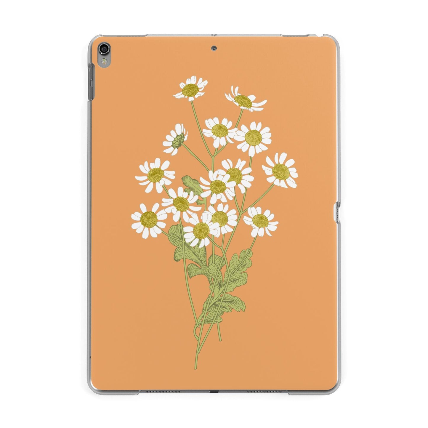 Daisies Apple iPad Grey Case