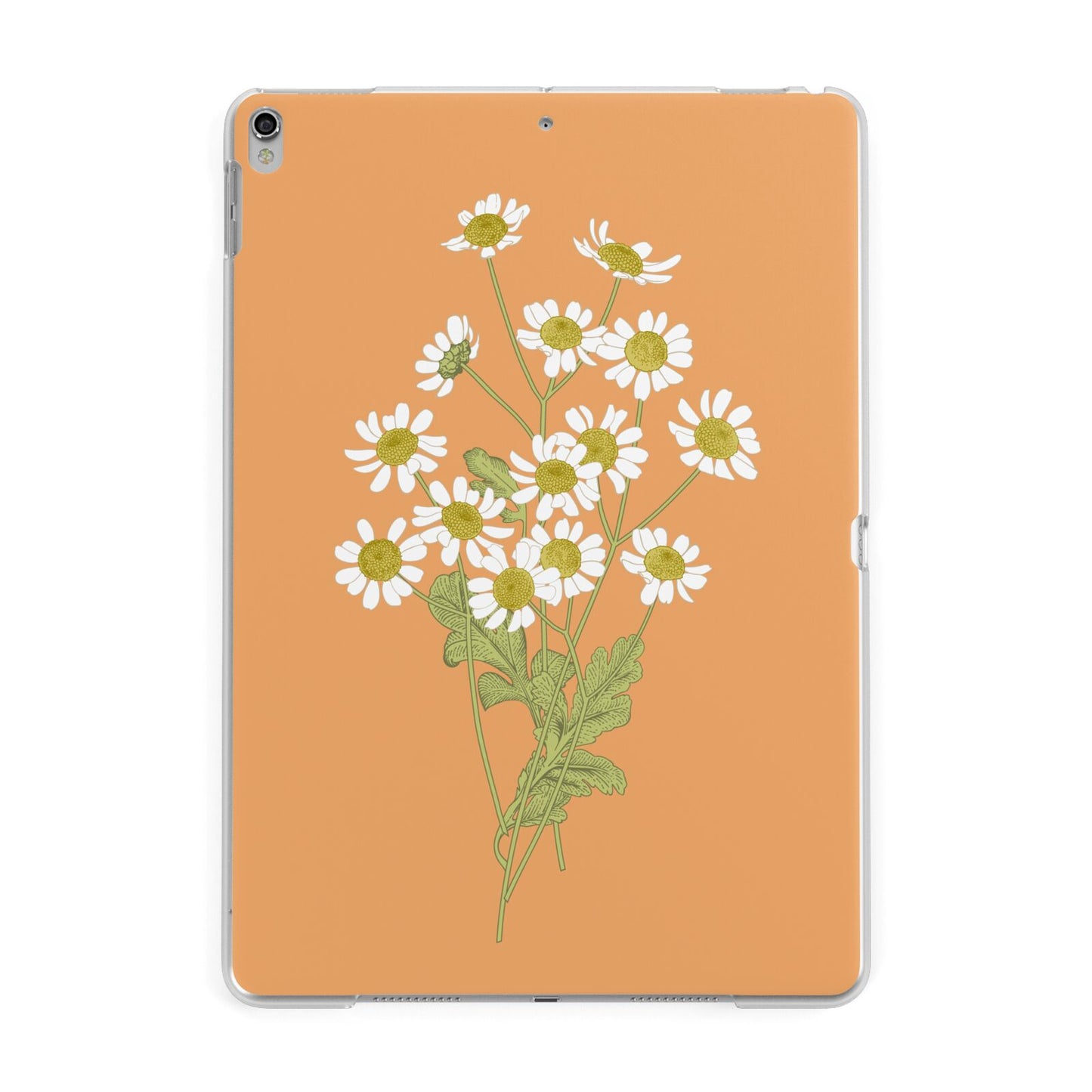 Daisies Apple iPad Silver Case