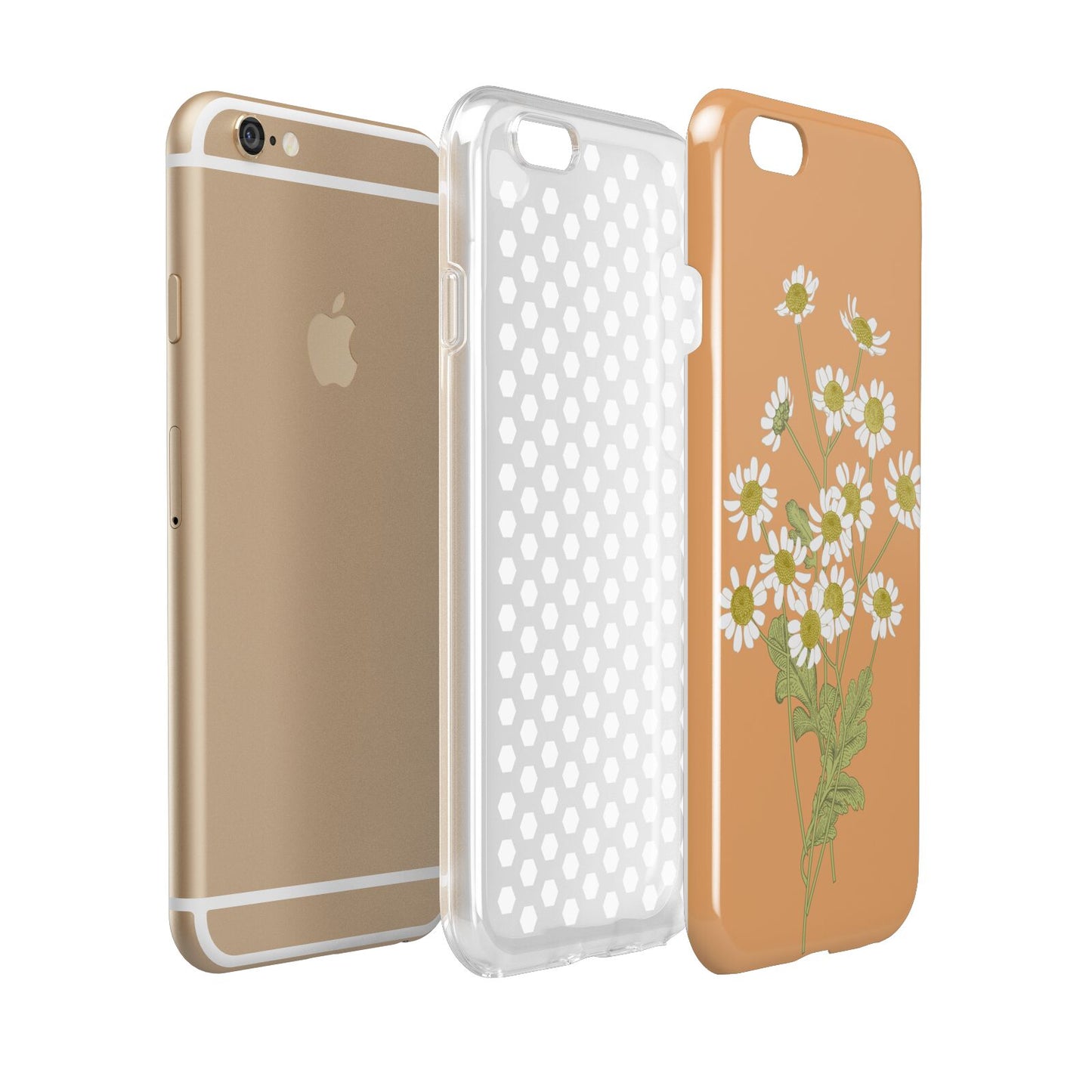 Daisies Apple iPhone 6 3D Tough Case Expanded view