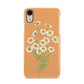 Daisies Apple iPhone XR White 3D Snap Case