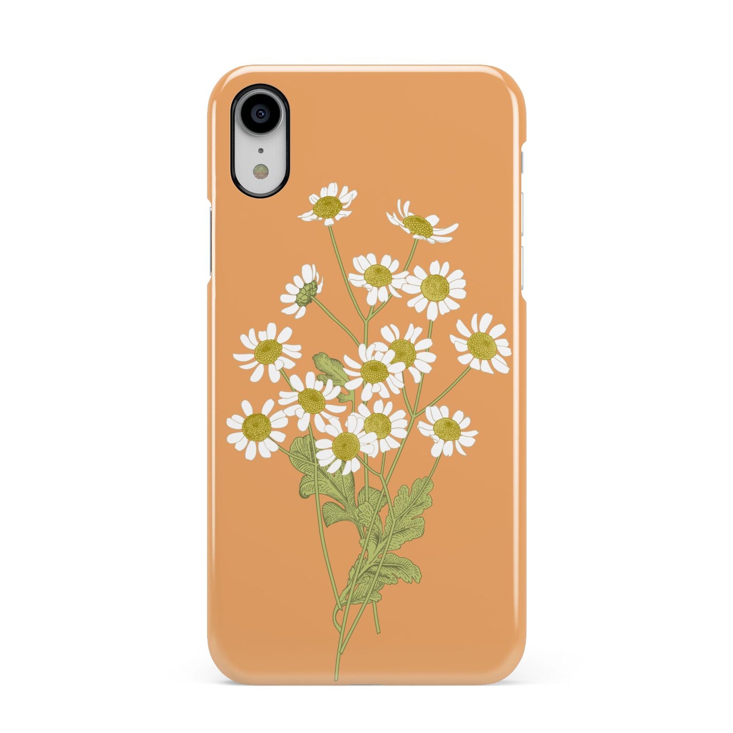 Daisies Apple iPhone XR White 3D Snap Case