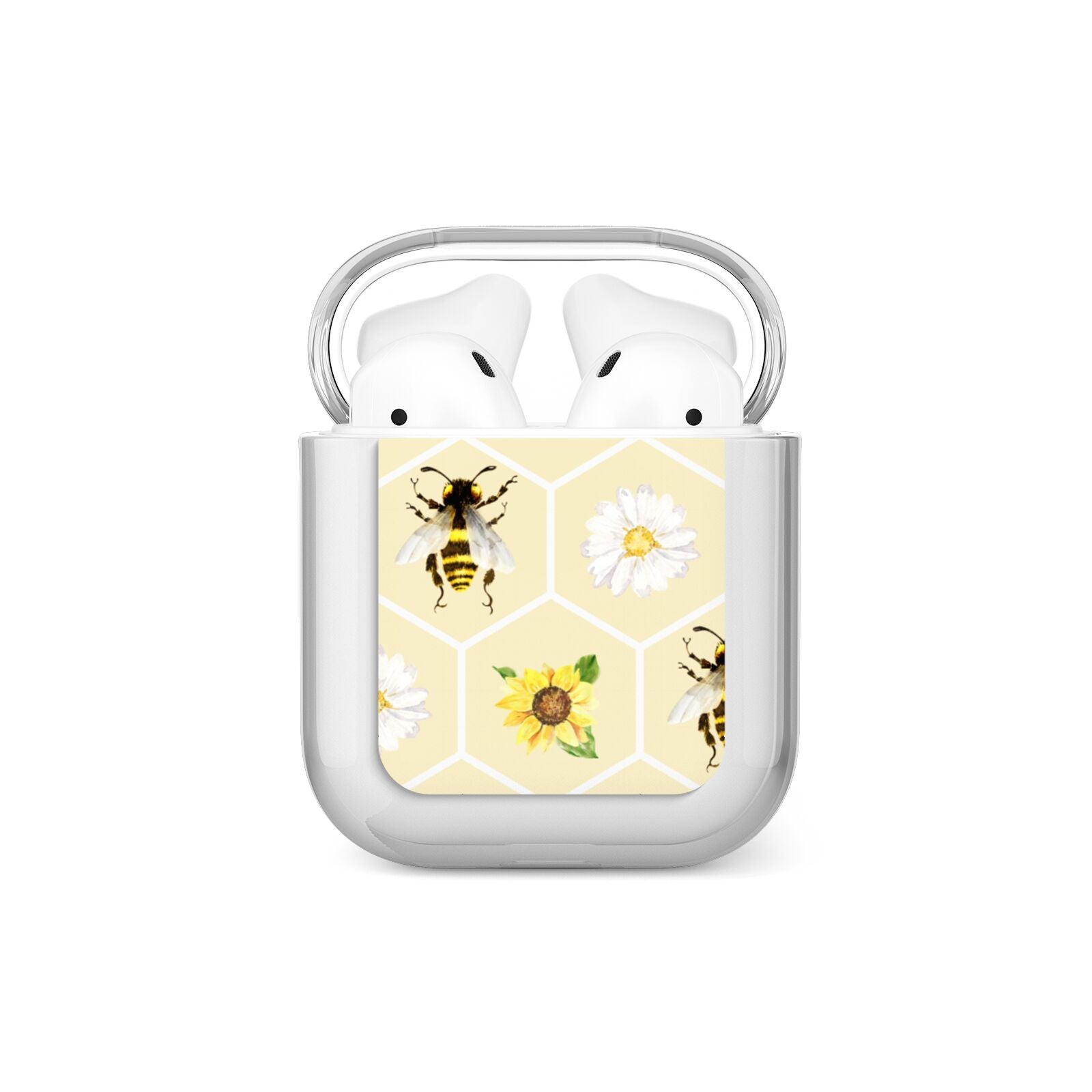 Daisies Bees and Sunflowers AirPods Case