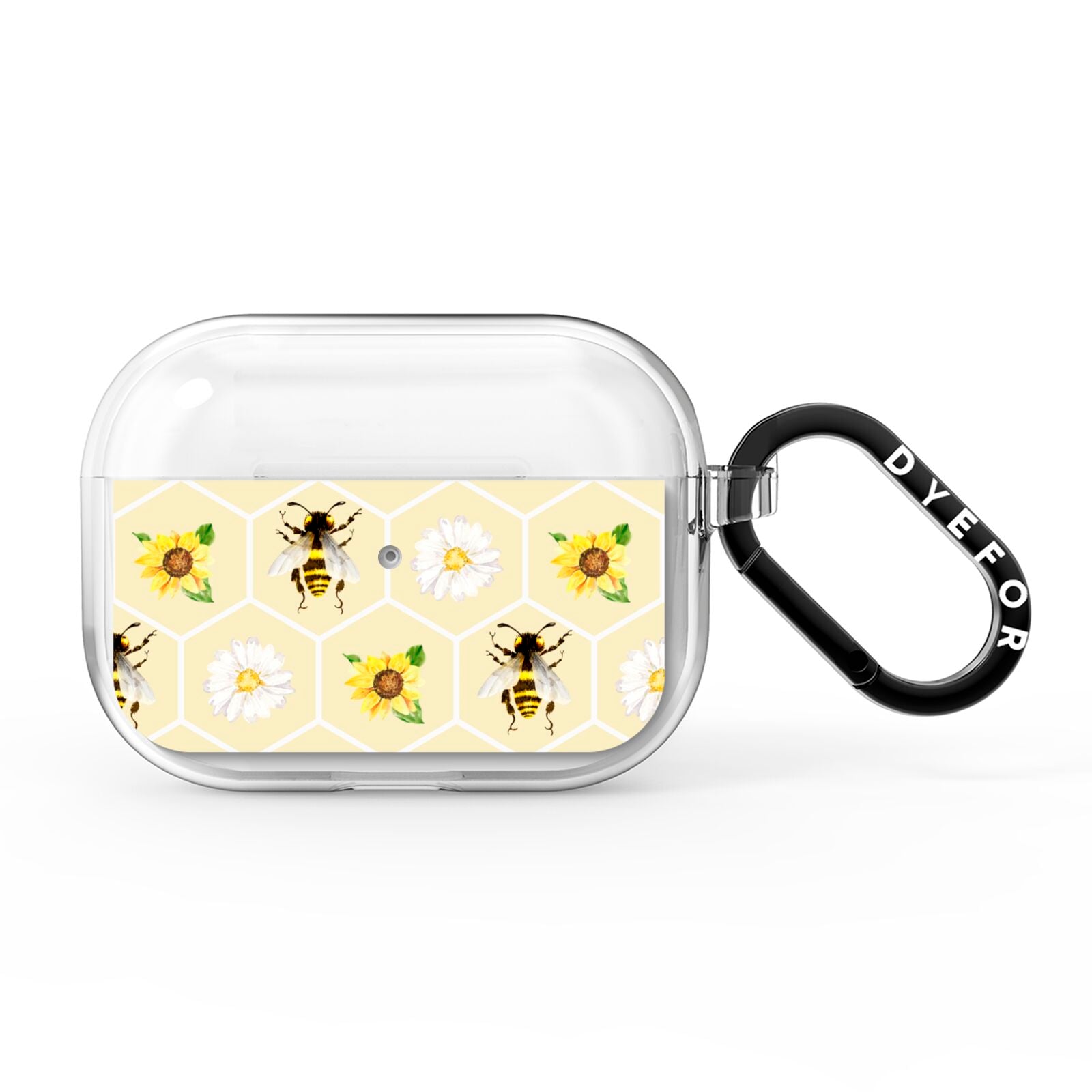 Daisies Bees and Sunflowers AirPods Pro Clear Case