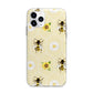Daisies Bees and Sunflowers Apple iPhone 11 Pro Max in Silver with Bumper Case