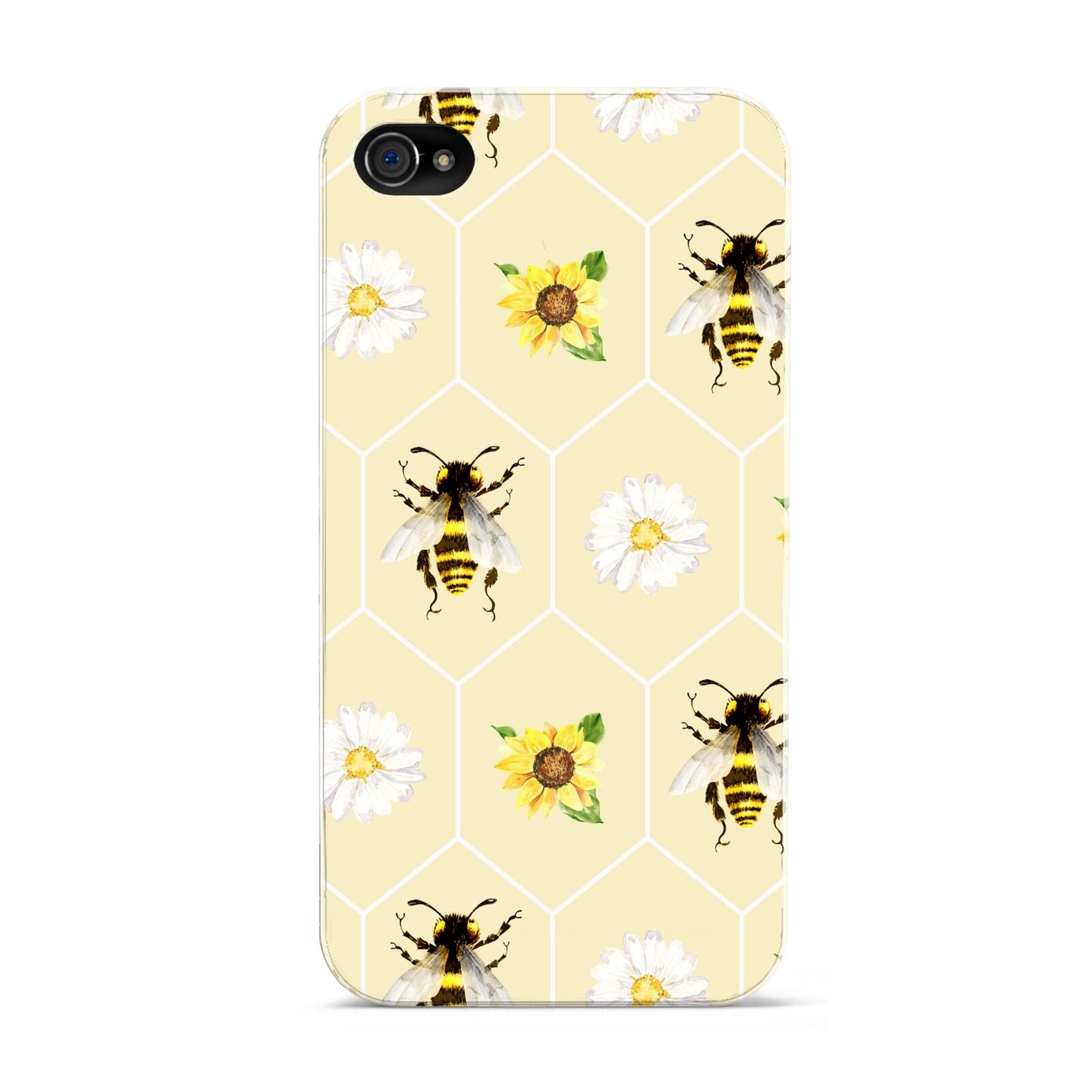 Daisies Bees and Sunflowers Apple iPhone 4s Case