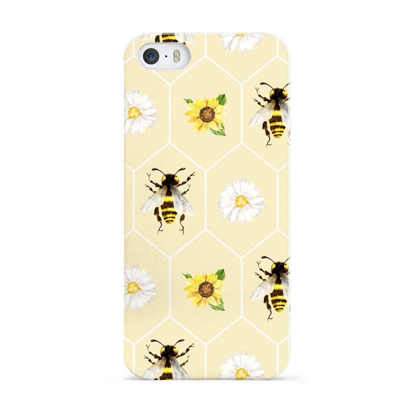 Daisies Bees and Sunflowers Apple iPhone 5 Case