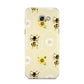 Daisies Bees and Sunflowers Samsung Galaxy A5 2017 Case on gold phone