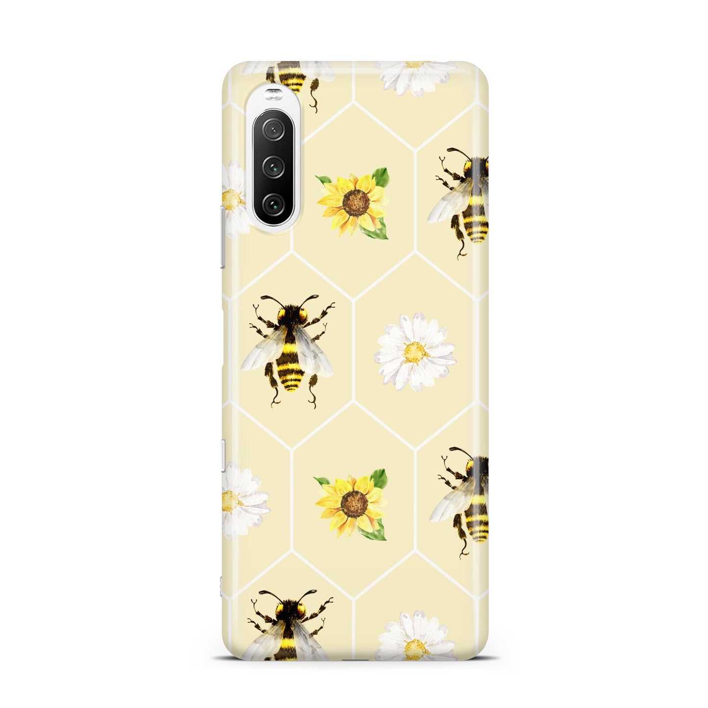 Daisies Bees and Sunflowers Sony Xperia 10 III Case