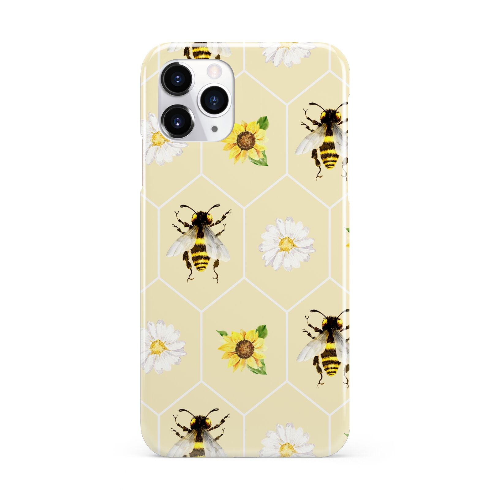 Daisies Bees and Sunflowers iPhone 11 Pro 3D Snap Case