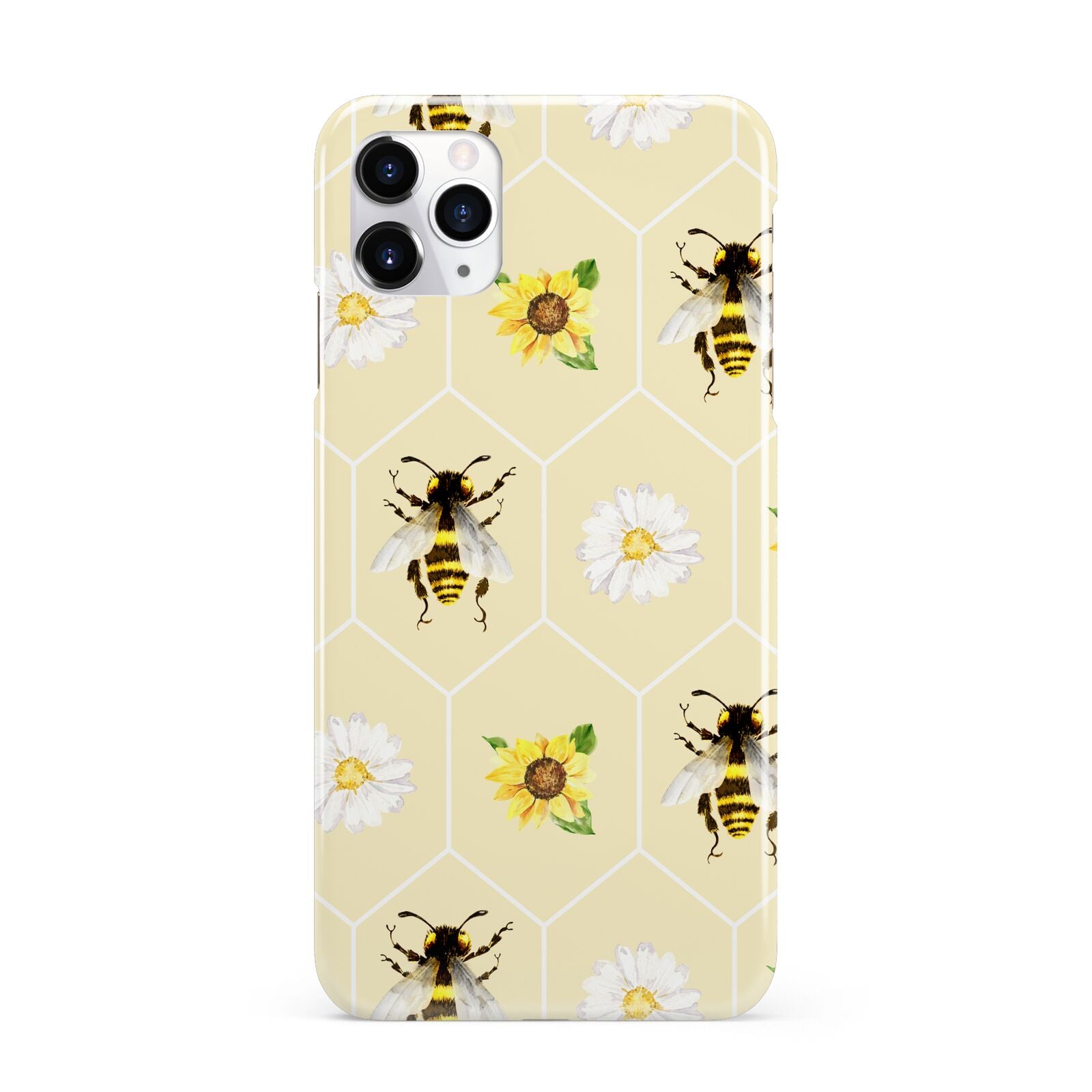 Daisies Bees and Sunflowers iPhone 11 Pro Max 3D Snap Case