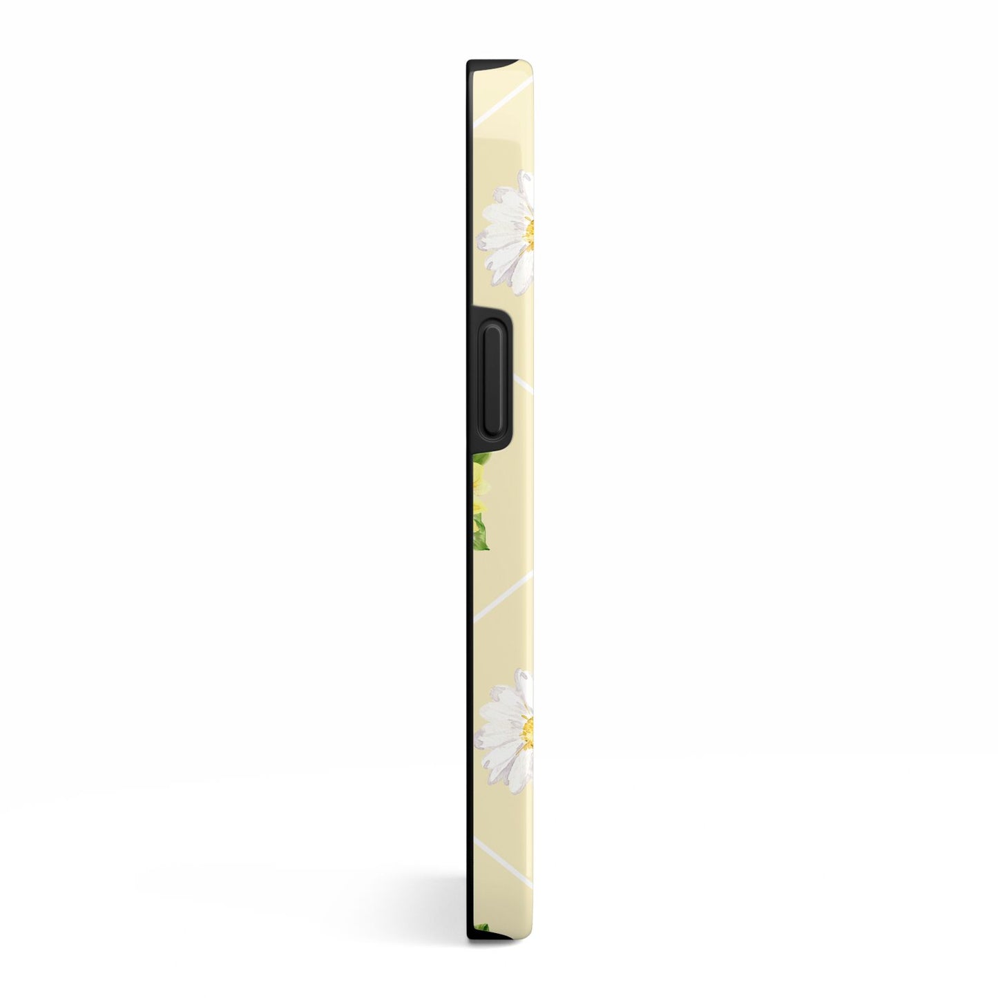 Daisies Bees and Sunflowers iPhone 13 Side Image 3D Tough Case