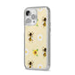 Daisies Bees and Sunflowers iPhone 14 Pro Max Glitter Tough Case Silver Angled Image