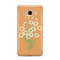 Daisies Samsung Galaxy J7 2016 Case on gold phone