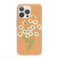 Daisies iPhone 13 Pro Clear Bumper Case