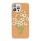 Daisies iPhone 13 Pro Max Clear Bumper Case