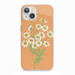 Daisies iPhone 13 TPU Impact Case with Pink Edges