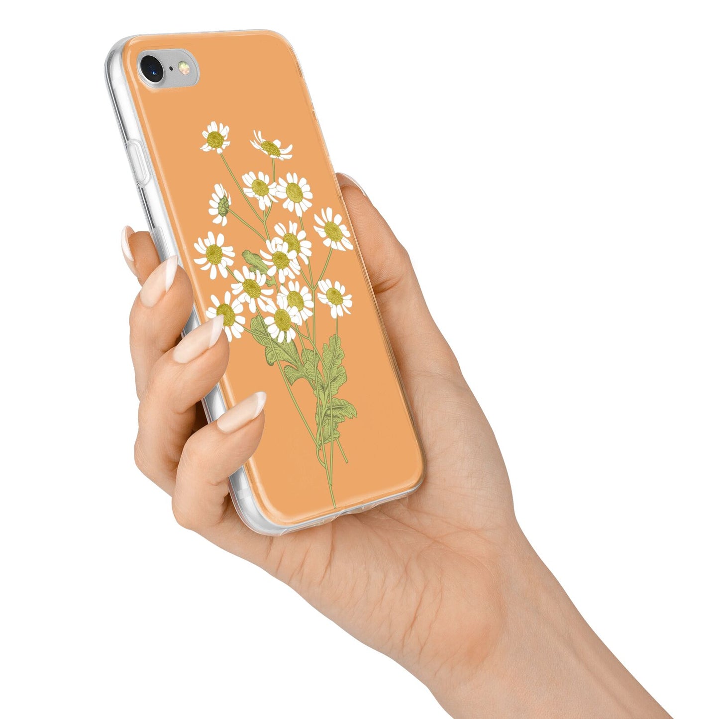 Daisies iPhone 7 Bumper Case on Silver iPhone Alternative Image