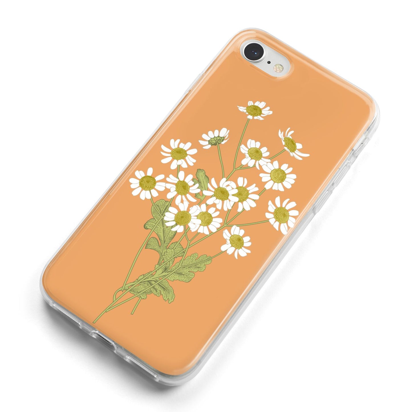 Daisies iPhone 8 Bumper Case on Silver iPhone Alternative Image
