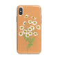 Daisies iPhone X Bumper Case on Silver iPhone Alternative Image 1