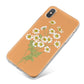 Daisies iPhone X Bumper Case on Silver iPhone