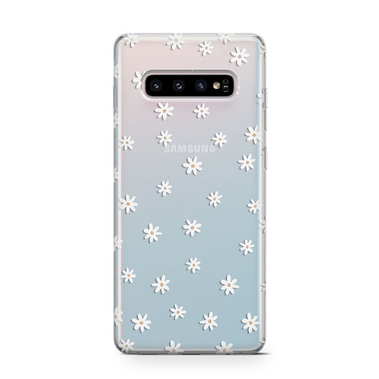 Daisy Pattern Protective Samsung Galaxy Case