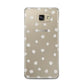 Daisy Pattern Samsung Galaxy A5 2016 Case on gold phone