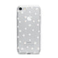 Daisy Pattern iPhone 7 Bumper Case on Silver iPhone