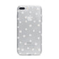 Daisy Pattern iPhone 7 Plus Bumper Case on Silver iPhone