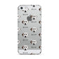 Dalmatian Icon with Name Apple iPhone 5 Case