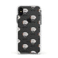 Dalmatian Icon with Name Apple iPhone Xs Impact Case White Edge on Black Phone