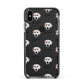 Dalmatian Icon with Name Apple iPhone Xs Max Impact Case Black Edge on Black Phone