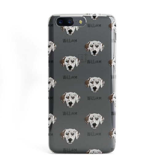 Dalmatian Icon with Name OnePlus Case