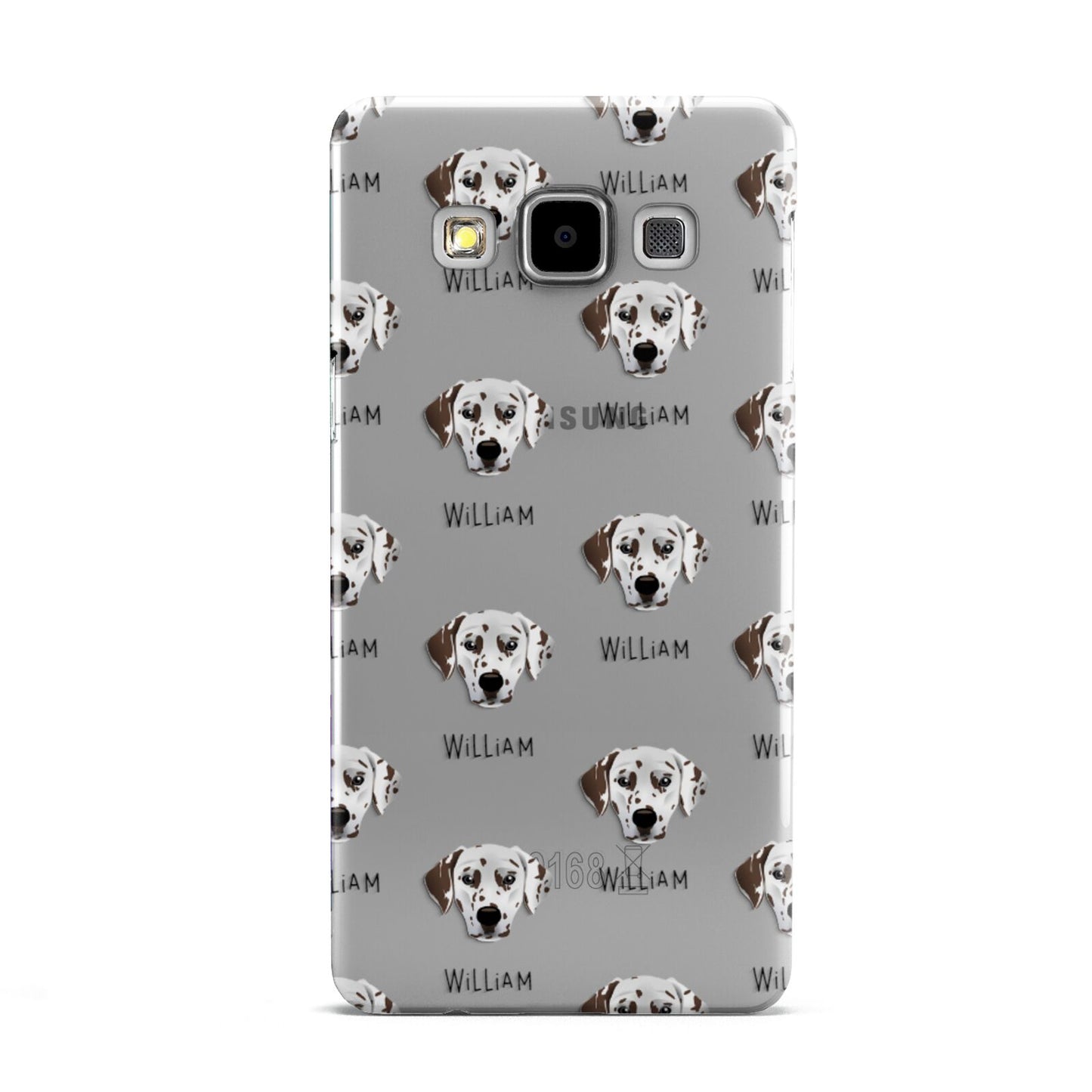 Dalmatian Icon with Name Samsung Galaxy A5 Case
