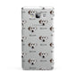 Dalmatian Icon with Name Samsung Galaxy A7 2015 Case