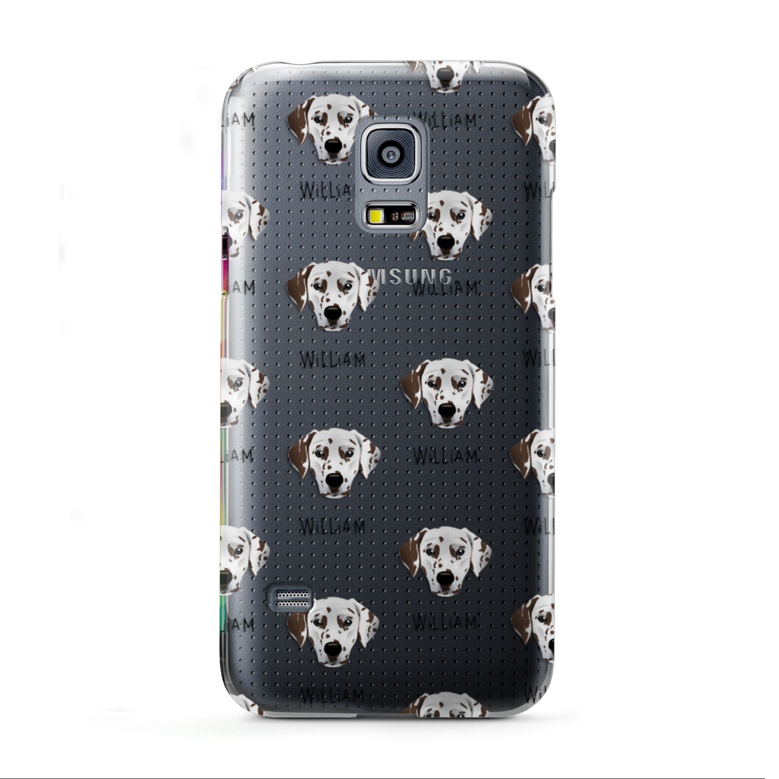 Dalmatian Icon with Name Samsung Galaxy S5 Mini Case