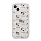 Dalmatian Icon with Name iPhone 14 Plus Clear Tough Case Starlight