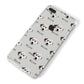 Dalmatian Icon with Name iPhone 8 Plus Bumper Case on Silver iPhone Alternative Image