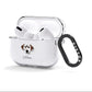 Dalmatian Personalised AirPods Clear Case 3rd Gen Side Image