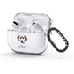 Dalmatian Personalised AirPods Glitter Case 3rd Gen Side Image