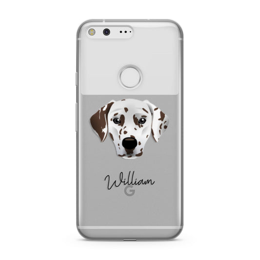 Dalmatian Personalised Google Pixel Case
