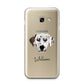 Dalmatian Personalised Samsung Galaxy A3 2017 Case on gold phone