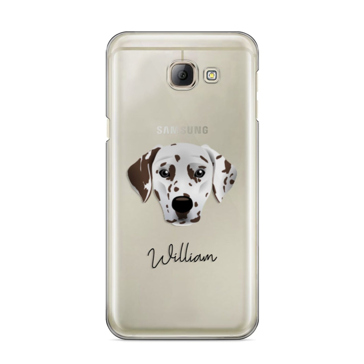 Dalmatian Personalised Samsung Galaxy A8 2016 Case