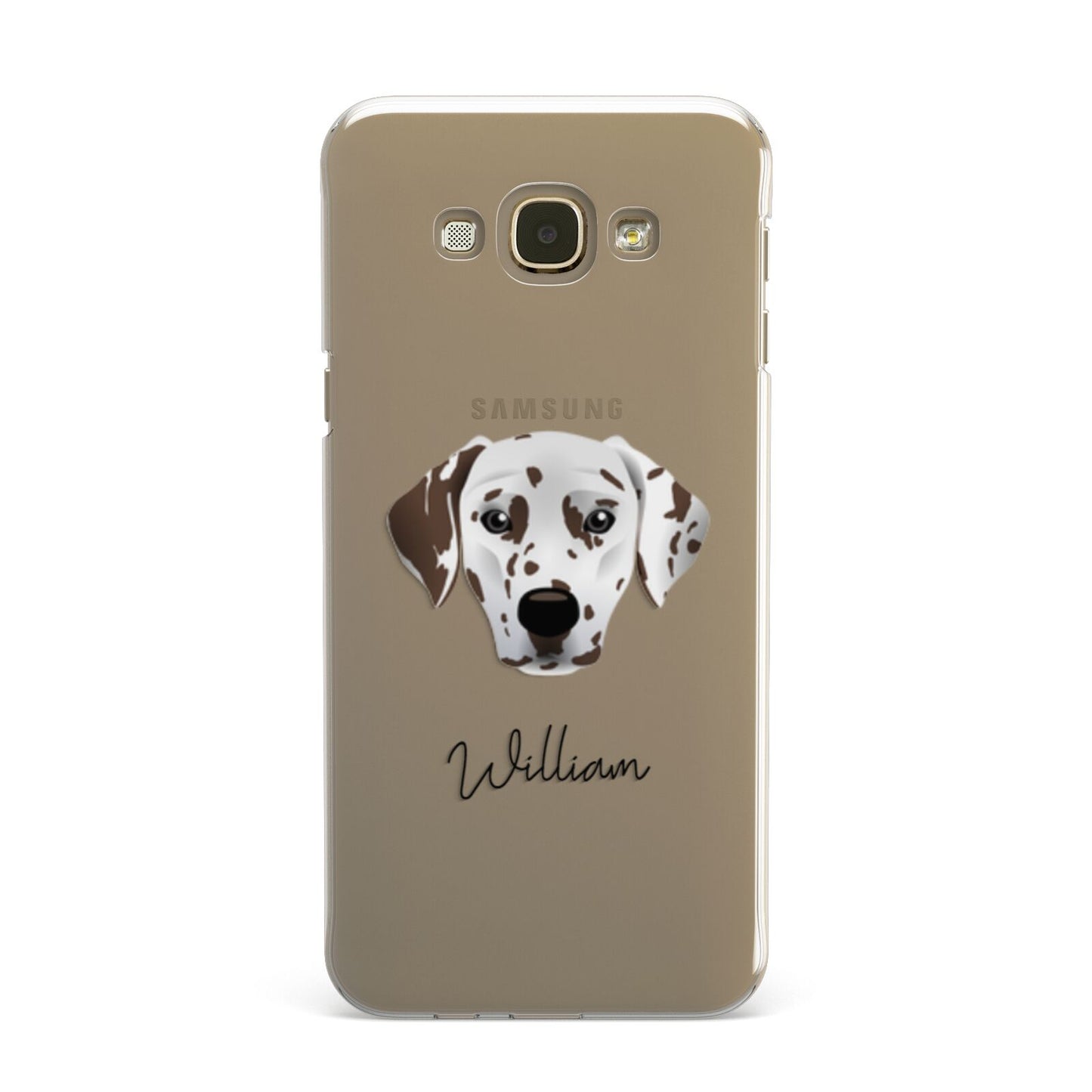 Dalmatian Personalised Samsung Galaxy A8 Case